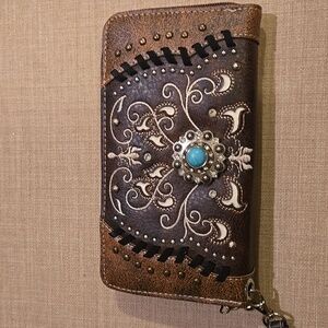 Zelris Western Style Concealed Carry Clutch/Wristlet